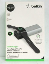 Belkin Valet Charger 6700 mAh Power Pack for Apple Watch + iPhone F8J201BTSLV - £42.52 GBP