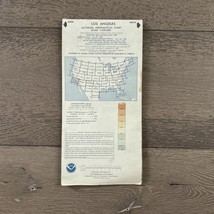 VTG NOAA Sectional Aeronautical Chart Map of Los Angeles April 1988 20.5... - $30.00