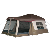 Klondike 16 ft. x 11 ft. Large 8-Person Screen Room Outdoor Camping Tent Brown - £135.67 GBP