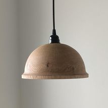 Handmade Wood Pendant Light for Dinning Room,  Modern Wooden Kitchen Cha... - $140.00