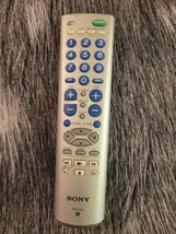 Sony RM-V202 TV VCR  CBL/SAT DVD Remote Control - OEM Tested Working - £10.26 GBP