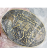 NEW IN SEALED PLASTIC! Running Strong for American Indian Youth belt buckle - $366.69 MXN