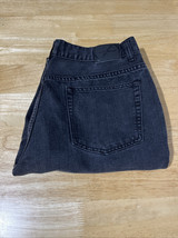 Axist Jeans Size 36x32 Tag Mens Mid Rise Straight Leg Dark Wash BlackDen... - $244.36 MXN