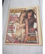 Rolling Stone Magazine #244 Vintage 1977 Heart Ann Nancy Wilson Vintage - $282.06 MXN
