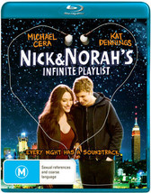 Nick &amp; Norah&#39;s Infinite Playlist Blu-ray | Michael Cera | Region B - £12.03 GBP