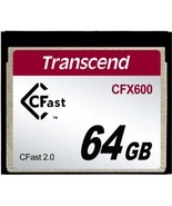 64GB Transcend CFX600 CFast 2.0 Memory Card - £83.37 GBP