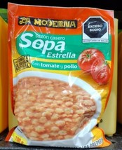 3X LA MODERNA SOPA DE ESTRELLA TOMATE Y POLLO / TOMATO &amp; CHICKEN 3 DE 10... - $14.50