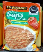 3X LA MODERNA SOPA DE ESTRELLA TOMATE Y POLLO / TOMATO &amp; CHICKEN 3 DE 10... - £11.39 GBP