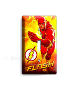 Flash running flames cartoon comics superhero single light switch wall p... - €13,01 EUR