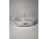 Corning Ware Brown ’N Sear 1.5 Qt Casserole w/ Pyrex Lid –Looks Unused R... - $49.49
