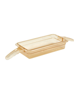 32HP2H150 Food Pan 1/3 X 2&quot; Double Handle H-Pan Amber Case of 6 - $4,453.87 MXN