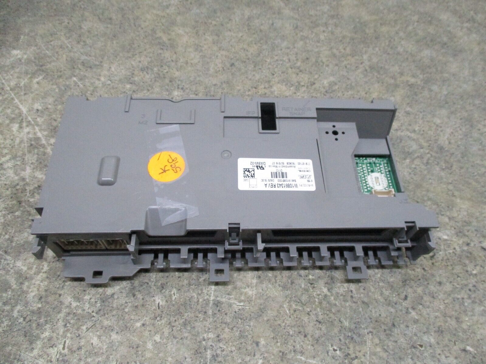 WHIRLPOOL DISHWASHER CONTROL BOARD PART # W10854221 W10851343 - £32.62 GBP