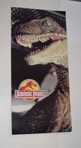 Jurassic Park Poster #1 Velociraptor Steven Spielberg Movie World Domini... - £19.57 GBP