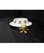 1984 Franco American UFO Bowl Space Ship Campbell&#39;s Soup Martian Man Figure - $355.85 MXN