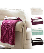 VVfamily Soft Fluffy Microfiber Fleece Sherpa Plush Throw Blanket Twin 6... - $32.99