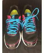 Asics Gel-Storm Womens Shoes Sneakers Black Pink Running Athletic Size 9.5 - $35.13 CAD
