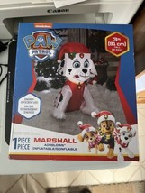 NEW Paw Patrol Marshall  3.0 ft Lighted Airblown Christmas Inflatable Decoration - £29.57 GBP