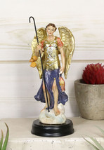 Archangel Raphael God&#39;s Healing 5&quot; Inch Holy Religious Figurine Altar Sculpture - £15.68 GBP