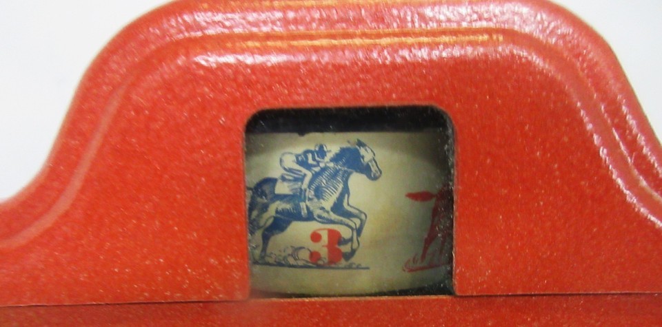 Shipman 5c Spinning Horse Race Trade Stimulator Nut Dispenser circa 1940's Item image 2