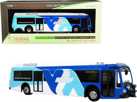 Proterra ZX5 Battery-Electric Transit Bus #140 Express &quot;Mission College&quot; Santa C - £48.99 GBP