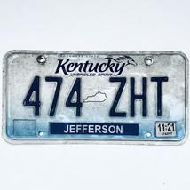 2021 United States Kentucky Jefferson County Passenger License Plate 474... - $16.82