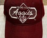 Texas A&amp;M Aggies Maroon Adjustable Strapback Hat Cap Top Of The World Fi... - £11.62 GBP