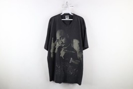 Vtg Streetwear Mens 2XL Distressed Death Row Records Tupac 2Pac Rap Tee T-Shirt - £50.45 GBP