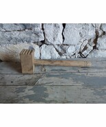 Old Primitive Wooden Hammer of 19th. - $45.90
