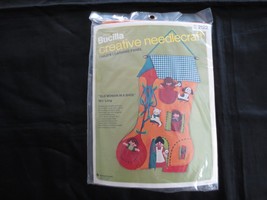 NOS Bucilla OLD WOMAN IN A SHOE Child&#39;s LEARNING PANEL KIT #2122 - 18-1/... - $18.00