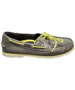 Sperry Top Sider Leeward 2 Eye Boat Shoes Mens Size 11.5M Gray Leather L... - $32.37