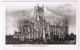 Postcard RPPC The Cathedral Of St John The Divine New York City - £3.86 GBP