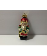 Santa Soldier Christmas Ornament Molded Glass in Box Hand Crafted Glass ... - £4.51 GBP