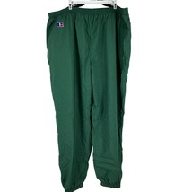Russell Athletic Men&#39;s Plus Size Green Trackpants Size 3XL - £14.61 GBP
