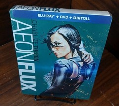 Aeon Flux Steelbook (Blu-ray+DVD/Digital) NEW-Free Box Shipping w/ Tracking - £22.49 GBP