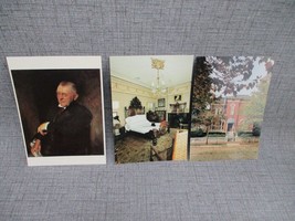 James Whitcomb Riley Postcard Lot of 3 Home Indianapolis, Indiana Portrait - £11.34 GBP