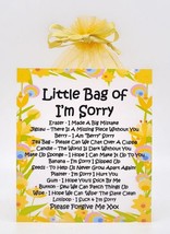 Little Bag of I’m Sorry - A Unique Way To Apologise / Sorry Gift / Keepsake / Pr - £6.47 GBP