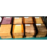 SIXTEEN (16) EXOTIC KILN DRIED PLATTER BLANKS TURNING LUMBER WOOD 4&quot; X 4... - $107.58 CAD