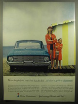 1960 Alcoa Aluminum Advertisement - Ford Falcon - Drive to Fort Lauderdale - £11.79 GBP