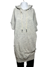 New Splendid Women’s Small Pullover Hoodie Jersey Dress Tunic Athleisure - BC - £21.06 GBP