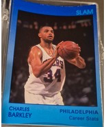 Charles Barkley 1990 Star Company Philly 76er&#39;s 9-card Slam Set  787/1500 - $19.94 CAD