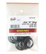 Danco 0.94 in. Dia. x 3/4 in. Dia. Rubber O-Ring 20 pk - $23.58 CAD