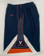 Nike Shorts Virginia Cavaliers UVA NCAA Basketball Athletic Navy Blue Medium - £31.96 GBP