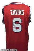 Julius Erving Signed 76ers Jersey Philadelphia Autograph COA Online Authentics - £342.58 GBP