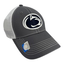 New Official Ncaa Penn State Lions Gray Trucker Hat Adult One Size Curved Bill - £18.73 GBP