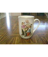 Vintage Norman Rockwell 1982  &quot;The Toymaker&quot; Coffee Tea Collectible Mug ... - £10.09 GBP