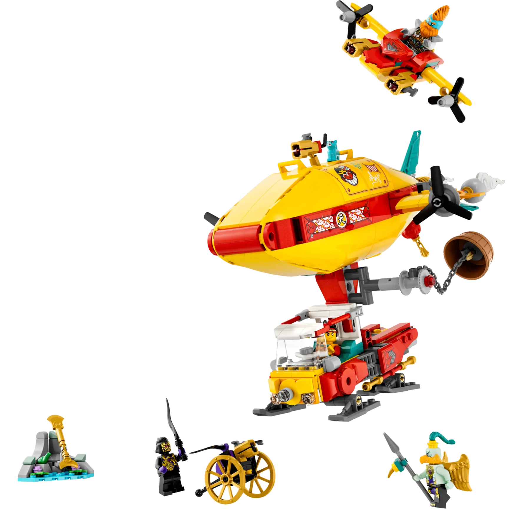LEGO monkie kid 80046 Monkie Kid&#39;s Cloud Airship - $172.88 CAD