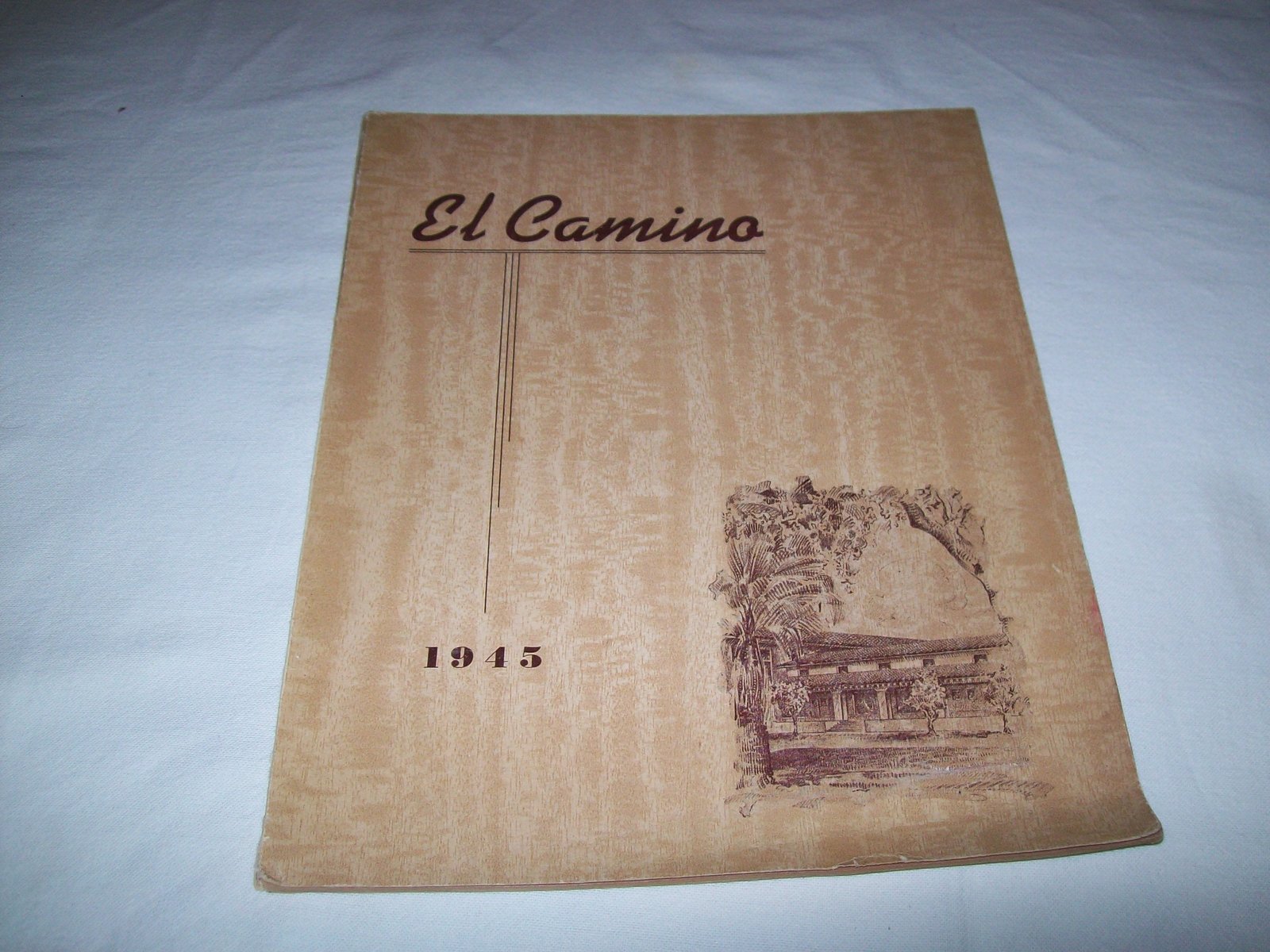 1945 El Camino - North Hollywood High School Yearbook - CA California - $39.99