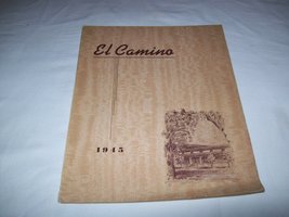 1945 El Camino - North Hollywood High School Yearbook - CA California - £30.85 GBP