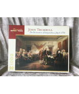 John Trumbull Puzzle Declaration Of Independence 1000 Pcs Complete - $18.39