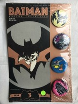 BATMAN 1990s Pin Set SEALED Boland, Miller, Wrightson, Mazzucchelli - £11.61 GBP